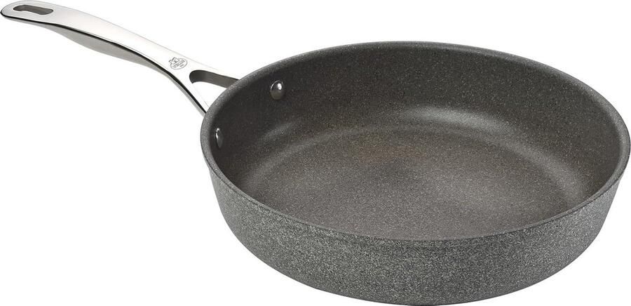 Schmorpfanne Braadpan Koekenpan Langzaam Garen Gegoten Aluminium 28 cm Aluminium