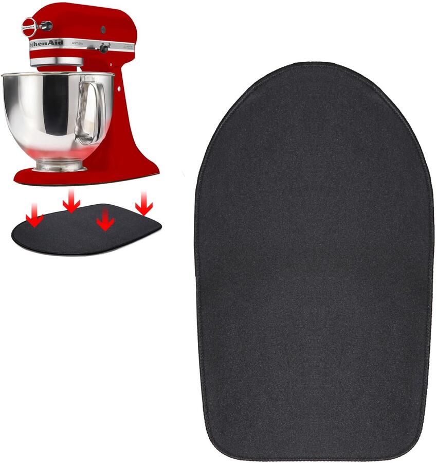 Schuifmat voor Keukenmachine Mixer Pad Schuifmat voor Stand Mixer Accessoires Mat Accessoires Compatibel met Mixer 4.3L 4.8L