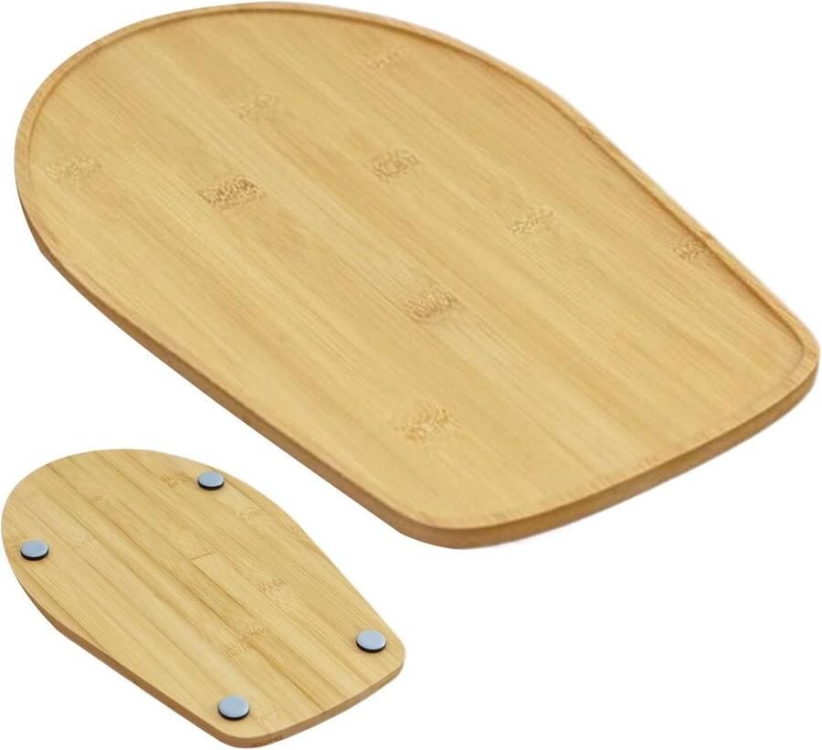 Schuifmat voor Mixer Glijplaat Keukenmixer Keuken Organiseren Schokabsorberende Ondersteuning 356 cm Hout