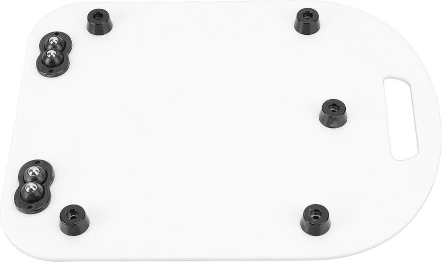 Schuifplank Mixer Accessoire Glijplank Keukenapparaat Keuken Organiseren Geïntegreerde Handgreep 41x29x3 cm Wit