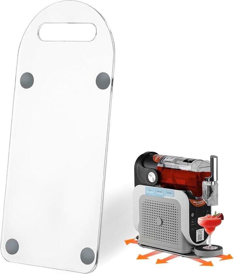Schuifplank voor Ninja SLUSHi IJsdrankmachine Transparante Acryl Slider Stabiel en Gemakkelijk te verplaatsen Accessoires voor Ninja IJsmachines