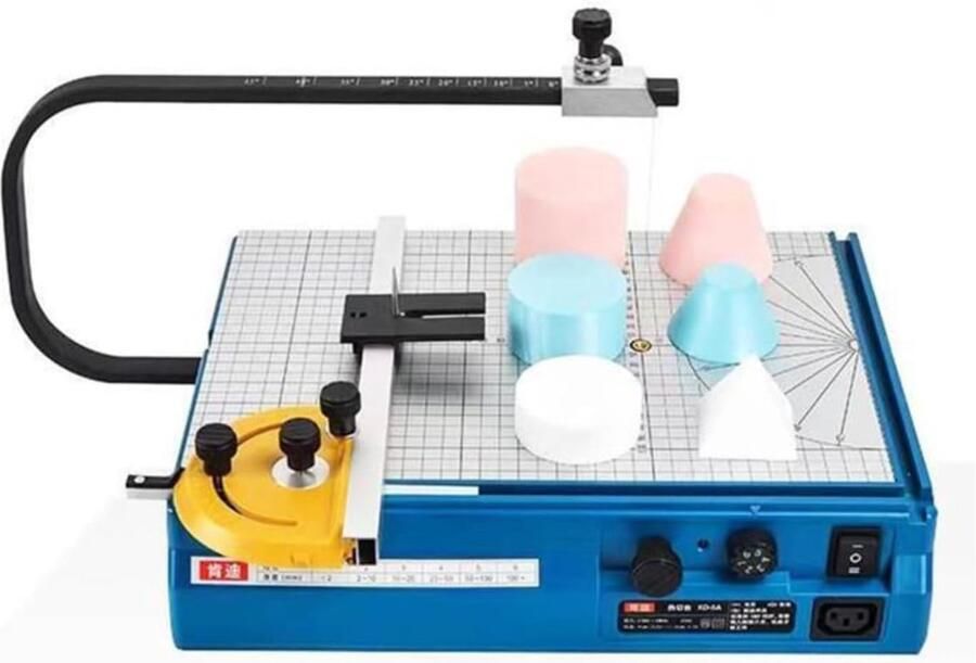 Schuim Snijmachine Hete Draad Ambachtelijke Projecten Verstelbare Tafel 14 cm Snijhoogte Grijs