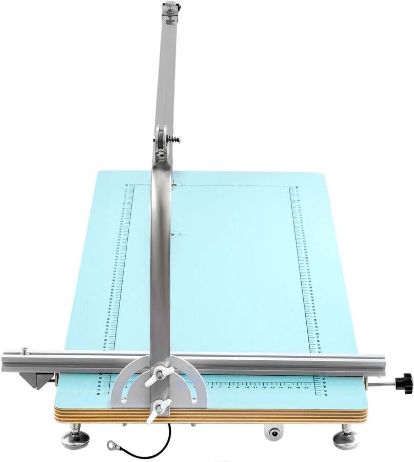 Schuimrubber Snijmachine met Hete Draad – Styropor Snijder met Instelbare Hoek – Werkbank met Schaalverdeling voor Het Snijden Van Schuimrubber En Kt-Platen