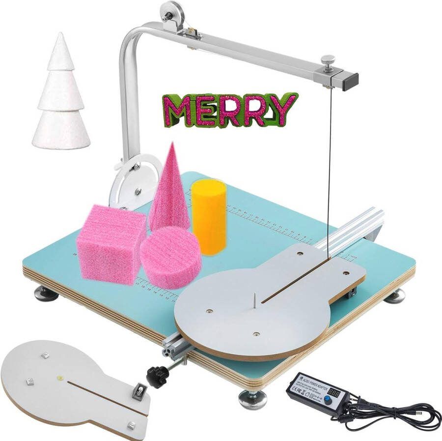 Schuimsnijmachine met Instelbare Temperatuur 20 cm Warmdraadsnijder voor Precisie Snijden