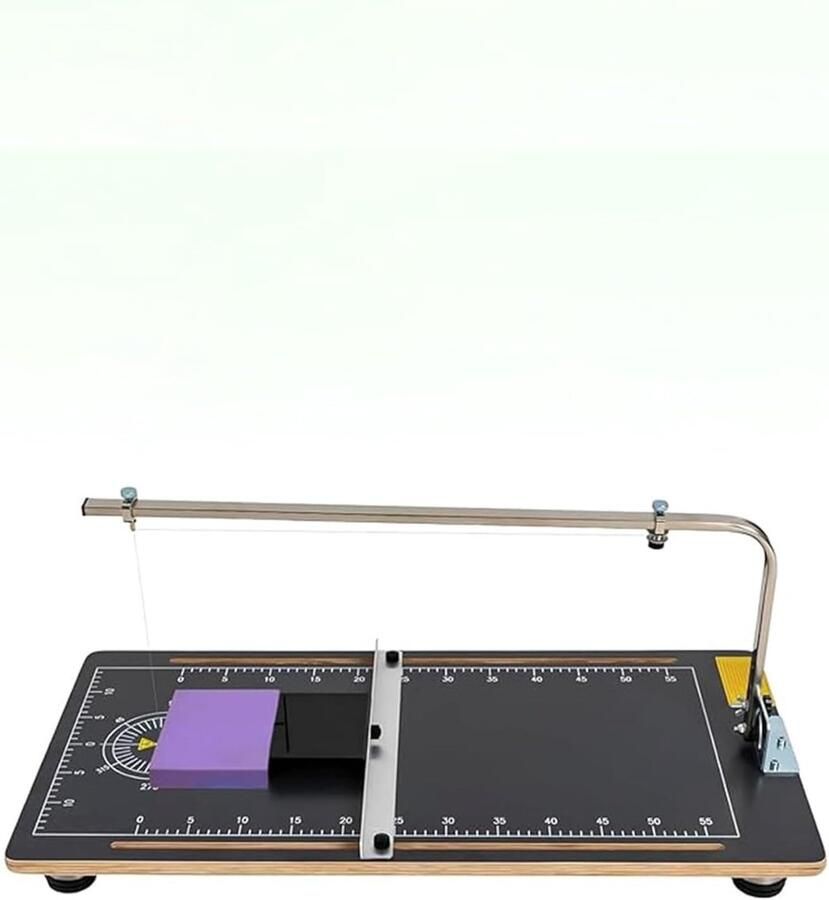 Schuimsnijmachine Werktafel Hete Draad Snijder Precisie Snijden Verstelbare Hoek 38x58cm Zwart