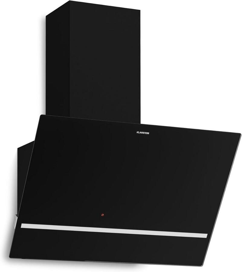 Schuine Afzuigkap 60 cm met Hoog Vermogen en LED-verlichting Energieklasse A++