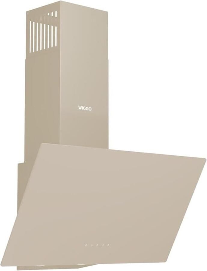 Schuine Afzuigkap Keuken Ventilator Frisse Keuken 5 Jaar Garantie 90 cm Creme
