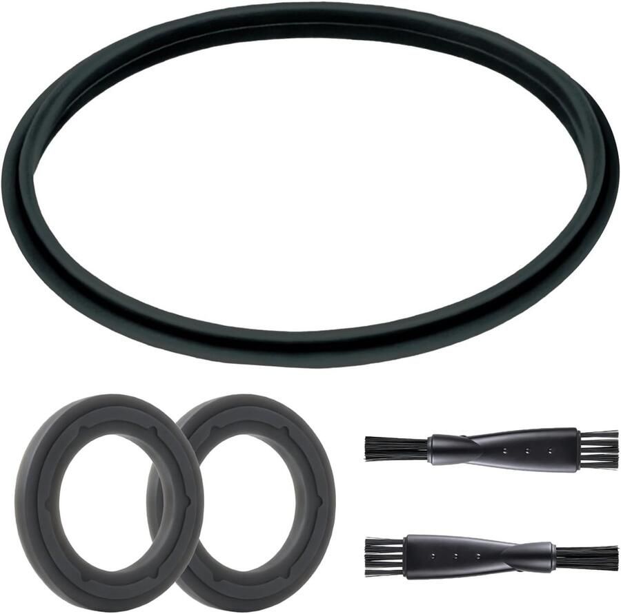 Sealing ring voor mengkom silicone afdichtring vervangingsonderdeel voor keukenmachines 21 cm diameter