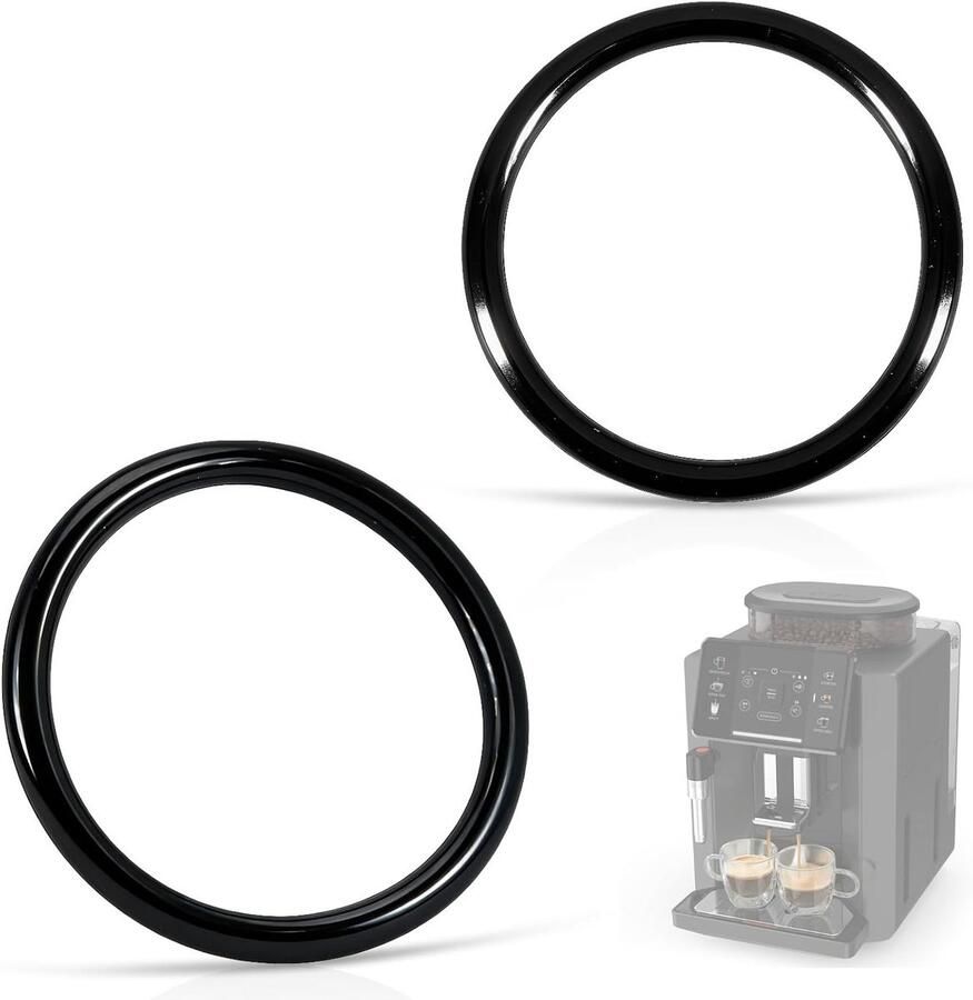 Sealing Ringen voor Volautomatische Koffiemachines 2 Stuks O-Ringen Set Geschikt voor EA XP en Rowenta ES Duurzame Vervangingsonderdelen voor Koffiezetapparaten