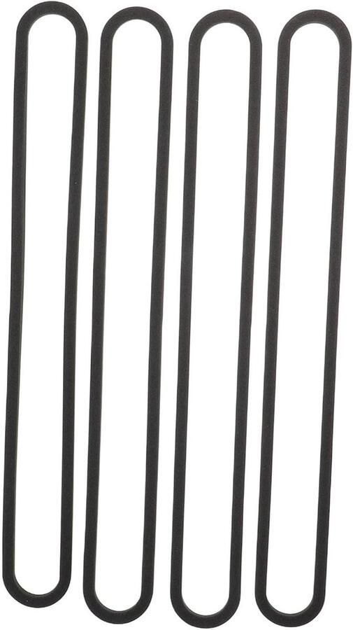 Sealmachine Onderdelen Dichtingsstrip Vacuüm Sealer Voedsel Vers Houden Verbeterde Vacuümafdichting 4 Stuks Zwart