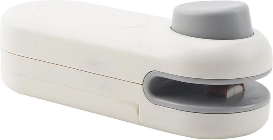 Sealmachine Vacuümsealmachine Vacumeermachine vacuümmachines Minisealmachine Handbediende sealmachine Draagbare warmtesealmachine met magnetische achterkant Kunststof Wit