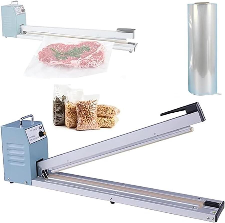 Sealmachine Verpakkingsmachine Hitte en Verpakken 8-fase Temperatuurregeling 800MM Aluminium