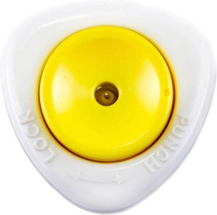 Semi-Automatische Eierprikker Eierdoorprikker voor Rauwe Zachte en Gekookte Eieren