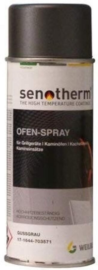 Senotherm Oven Spray Varnish 400 ml Lichtgrijs