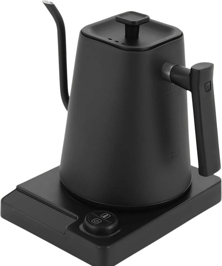 Sensova Waterkoker 1200W met Temperatuurregeling 1L Elektrische Koffiepot met Zwanenhals LED Display Warm Houden tot 24 Uur RVS Waterkoker voor Koffie Thee en Precisie Schenken