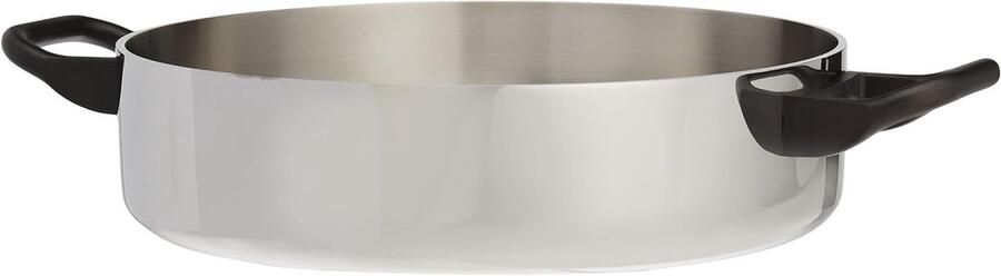 Serve pan Kookpan Koken en bereiden Hoogglans gepolijst 24 cm Roestvrij staal