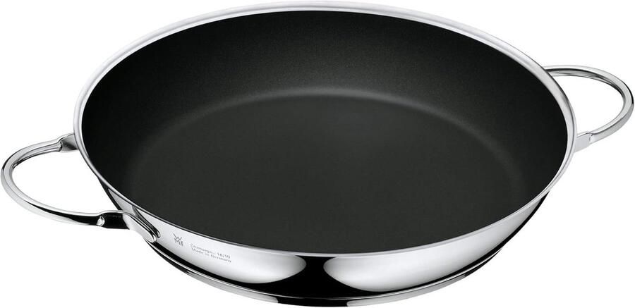Serveerpannen Braadpan Koekenpan Inductie Allround Koken Keramische Antiaanbaklaag 28 cm Diameter Roestvrij Staal
