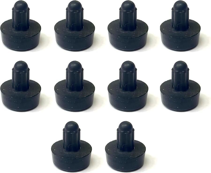 Set van 10 Universele Rubbersen Noppen voor Kookplaat Krasbestendig