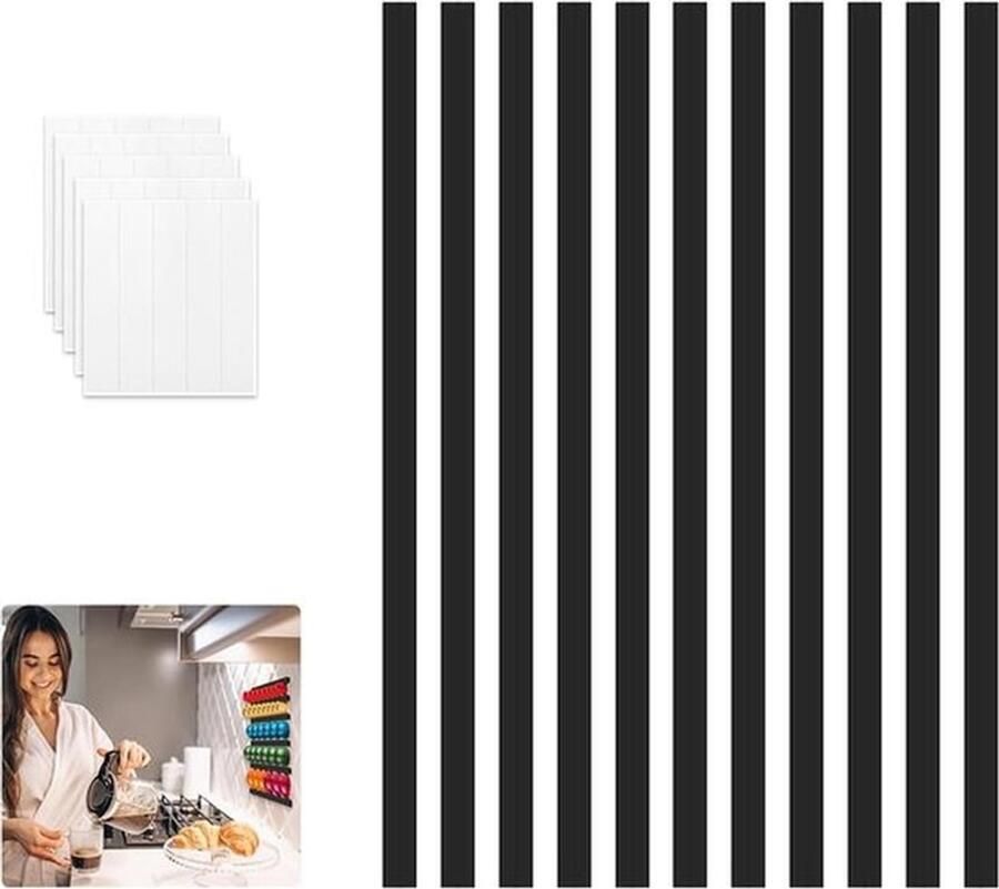 Set van 11 capsulehouders voor Nespresso Vertuo en Original Line DIY opslagorganizer voor 54 Vertuoline en 72 Original pods