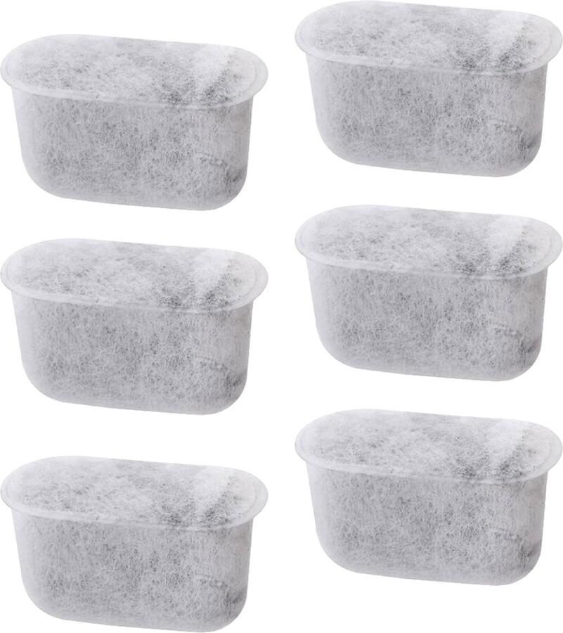 Set van 12 actieve koolwaterfilters voor koffiemachines universele vervangingscartridges voor optimale waterkwaliteit en smaakverbetering