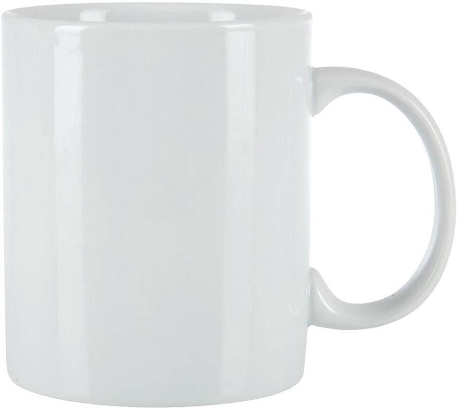 Set van 12 Witte Koffiemokken Standaard Model 30cl - Foto 3