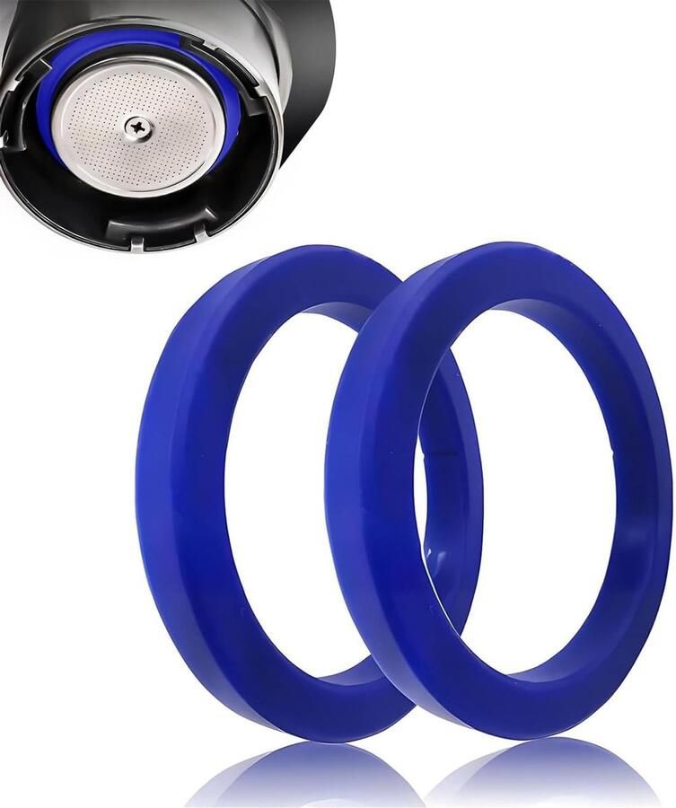 Set van 2 E61 Siliconen Groepafdichtingen Vervangingsafdichting 8.5 mm voor Filterhouder Verbeterde Dichtheid Geschikt voor Espresso Machines en Koffiemachines
