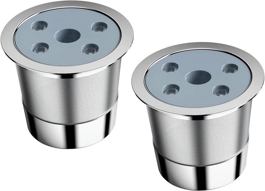 Set van 2 herbruikbare roestvrijstalen koffiecapsules herbruikbaar koffiefilter navulbare koffiecapsules geschikt voor Keurig Supreme en Supreme Plus koffiezetapparaten