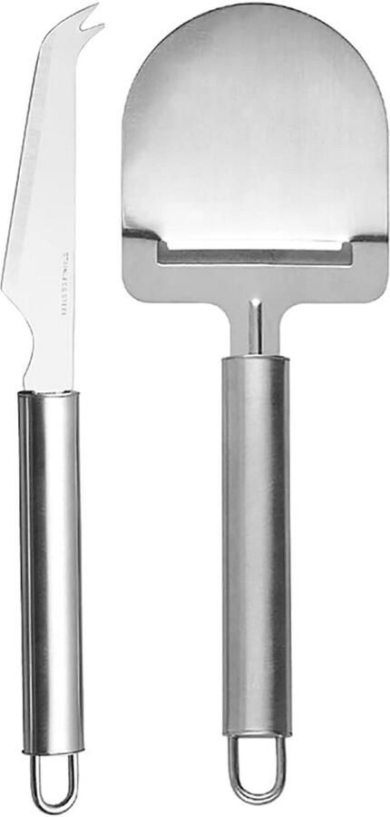 Set van 2 Kaasmessen Professioneel Italiaans Bestek