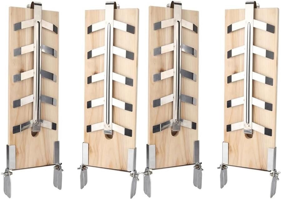 Set van 4 met grondpen 5-voudig kantelbaar 56 × 21