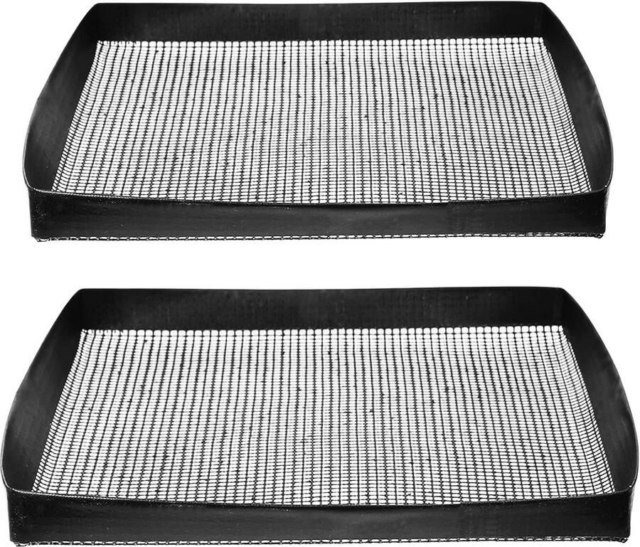 Set van 2 Non-Stick Grillmanden voor BBQ en Oven Hittebestendige Grillmatten