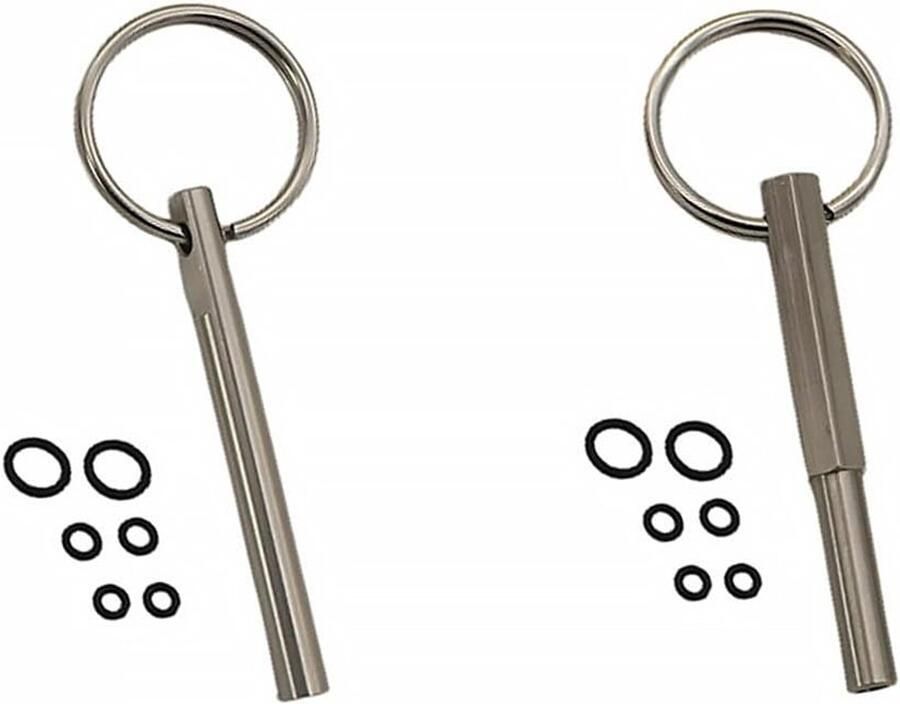 Set van 2 Ovale Schroevendraaiers voor Nespresso Inclusief Ovale Hoofdmoer en 12 Rubber Ringen voor Koffiemachine Onderhoud en Reparatie Tools