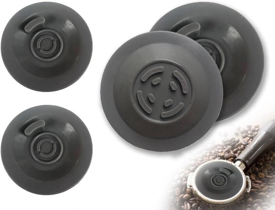 Set van 2 Reinigingsschijven voor Espresso Machines Backflush Reinigingstabletten Geschikt voor Filterreiniging en Compatibel met 54 mm Machines