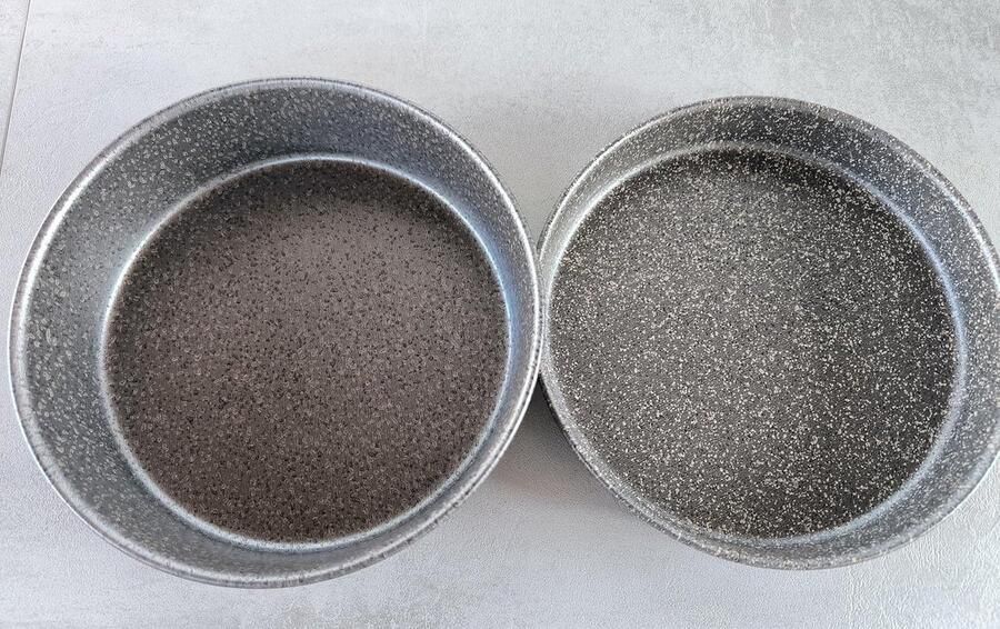 Set van 2 Ronde Bakvormen voor heteluchtfriteuse 20 cm Inclusief Hoge & Lage Bakplaat Antiaanbaklaag