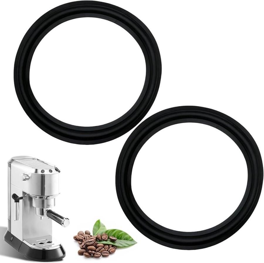 Set van 2 Sealing Ringen met een Diameter van 47 mm Vervangingsonderdelen voor Koffiezetapparaten O-Ring voor Filterdragers en Koffiekop Seal