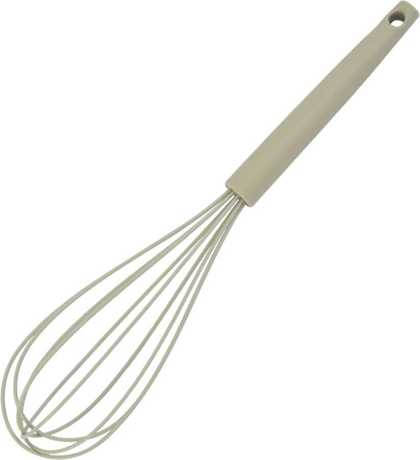 Set van 2 siliconen handmixers roestvrijstalen handmatige eierkloppers voor het kloppen van beslag slagroom en pannenkoekenmix duurzaam keukengereedschap voor thuis en in restaurants Kaki
