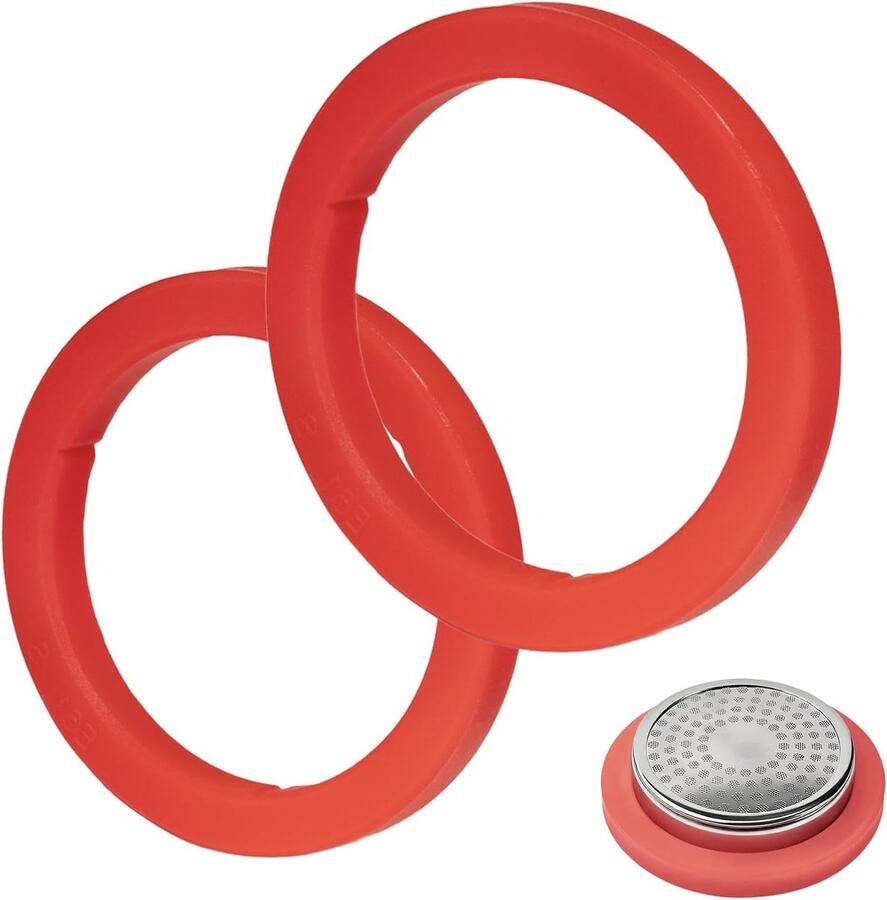 Set van 2 Verzegelringen voor E61 Espresso Machines Silicone O-Ring Groep Hoofd Seal Diameter 73 x 57 x 8 mm Geschikt voor Merken