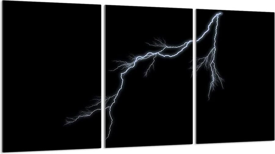 Set van 3 Glasplaten voor Keramische Kookplaat Spatscherm & Snijplank