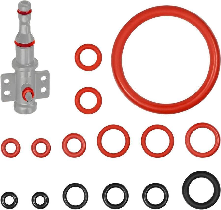 Set van 30 Silicone O-Ringen voor Koffiemachines Geschikt voor Steunventiel Stoomventiel en Zetgroep Duurzame Koffie Onderdelen