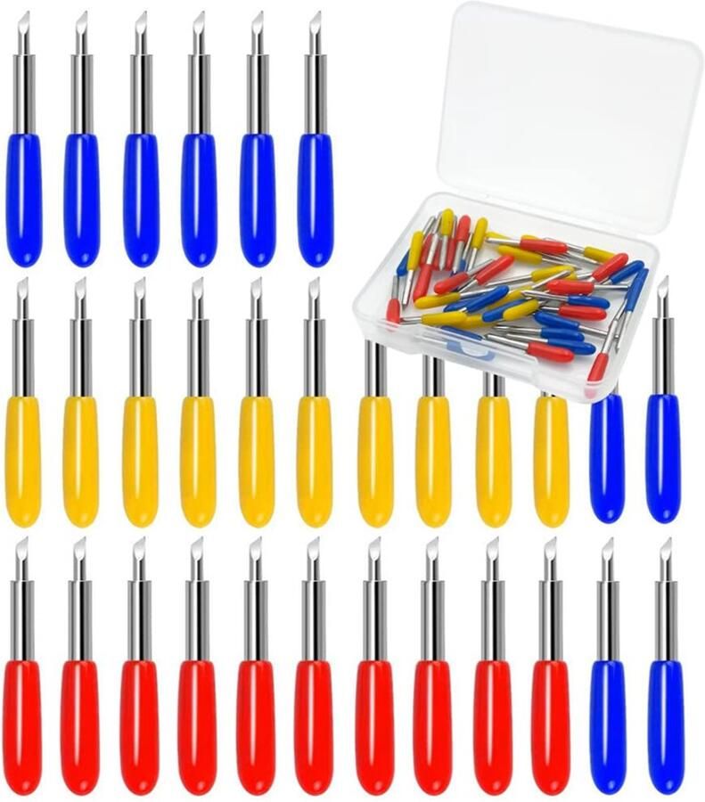 Set van 30 vervangende snijklingen voor Cricut snijmachines