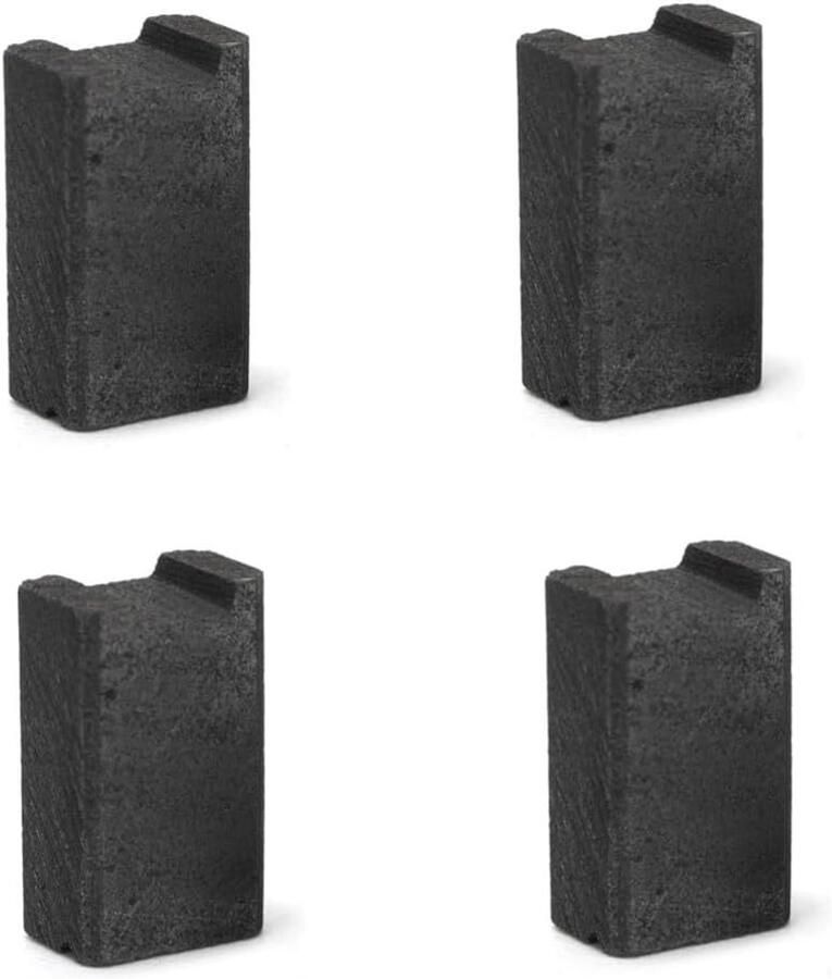 Set van 4 Carbon Borstels voor Koffiemachine Motor (10.4 x 6 x 5mm) Geschikt voor Siemens EQ5 EQ6 EQ7 EQ8 Duurzaam en Efficiënt Koffie Accessoire