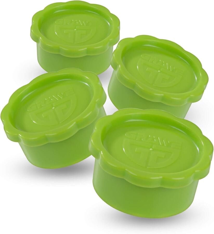 Set van 4 deksels voor Sodastream glazen flessen groen flessendeksel reservedeksel glas voor Penguin en Crystal