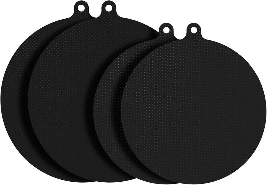Set van 4 Inductiekookplaat Beschermmatten van 0.7mm Silicoon Warmtebestendig en Antislip Bescherming tegen Krassen en Vlekken in de Keuken Makkelijk te Reinigen