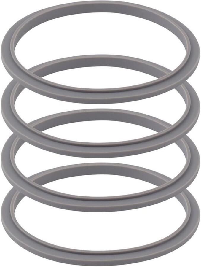 4 stuks blenderpakkingen voor NutriBullet Personal Blender 600W en NutriBullet Personal Blender 900W siliconen blendervervangingsonderdelen O-ring afdichtingspakking accessoires