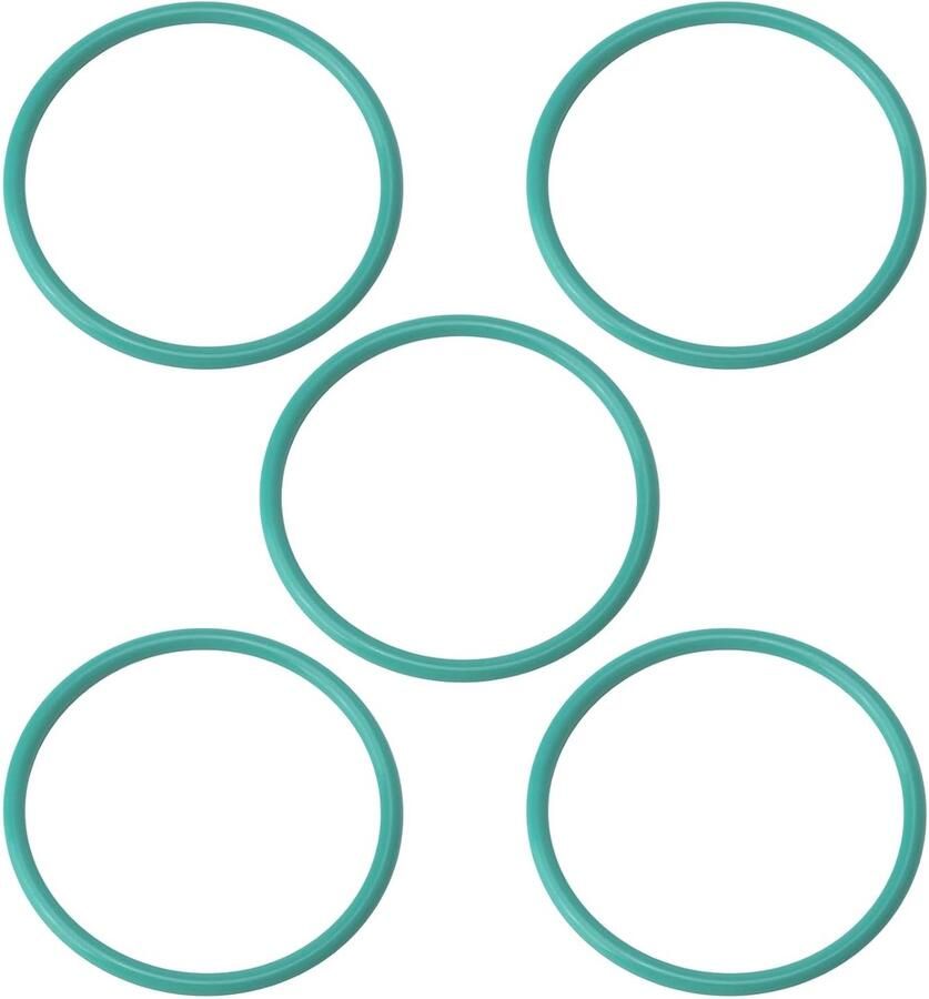 Set van 5 Fluorocarbon O-Ringen voor Koffiemachines 58 x 51 x 3.5mm Duurzaam en Waterdicht voor Perfecte Koffieervaring