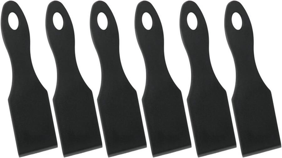 Set van 6 hittebestendige racletteschuivers zonder merk - Foto 1