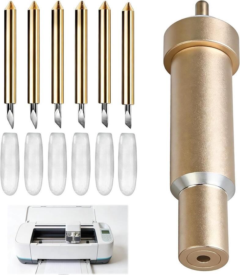 Set van 6 Vervangende Fijnsnijders met Diepe Snijbehuizing voor Cricut Explore en Maker Precisie Creativiteit Knutselen
