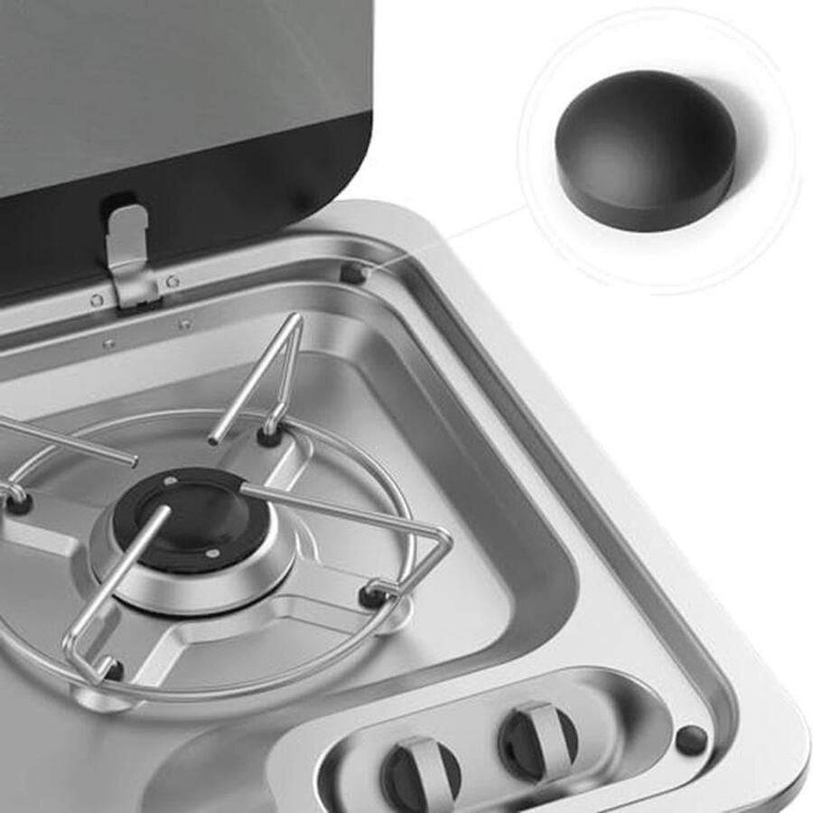 Set van 8 Rubber Doppen voor Schroeven Geschikt voor Kookplaat Accessoires