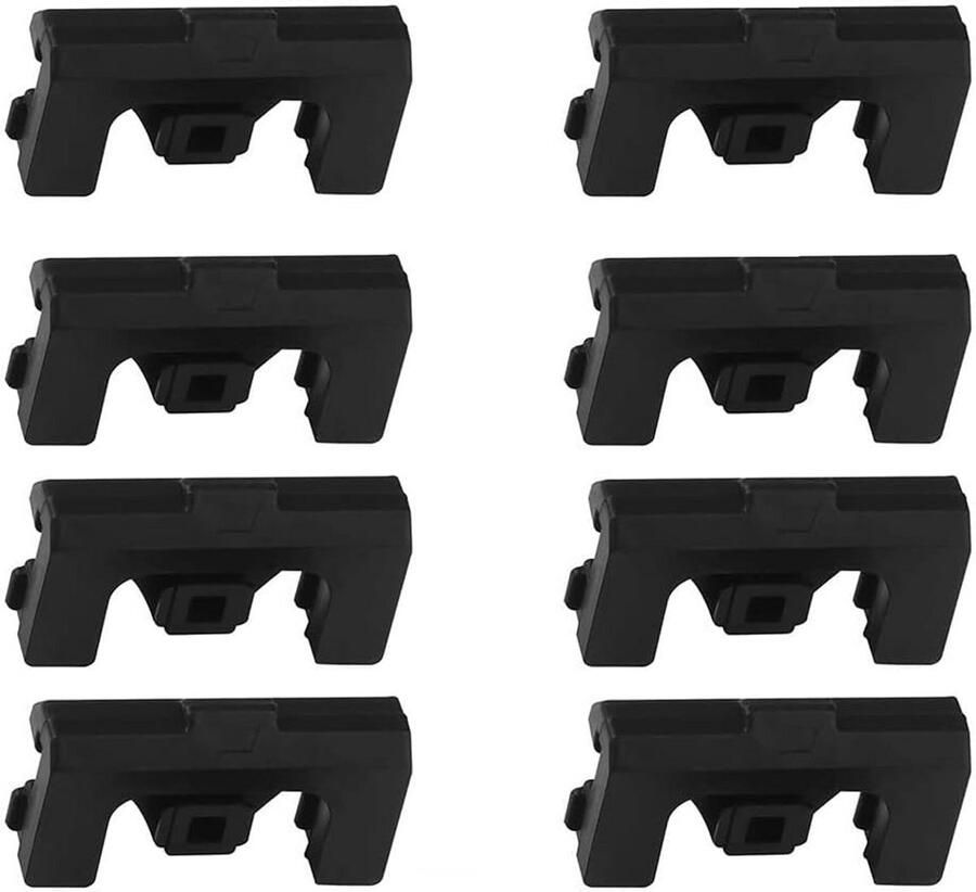 Set van 8 Rubberen Bumper Voetjes voor Airfryer Grillpan Bescherm je Accessoires