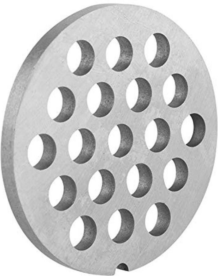 Set van geperforeerde schijven en messen voor vleesmolen Professionele reserveplaat Zilver Vleesmolen accessoires Ideaal voor hak
