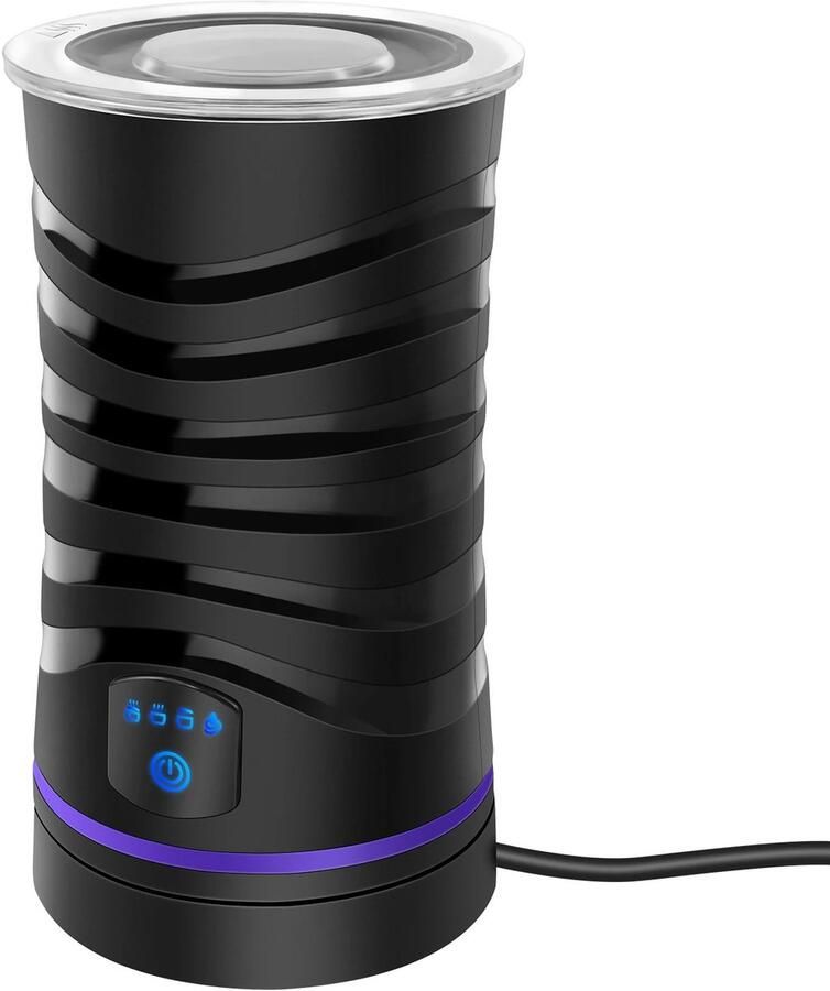 Seth Select Elektrische Melkopschuimer 4-in-1 – 600ML – Warm en Koud Opschuimen – Stil & Snel – Voor Koffie en Cappuccino